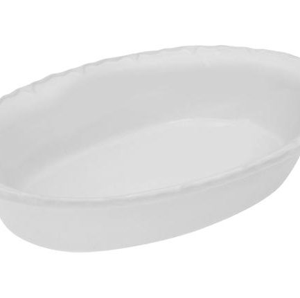 Tigela oval média