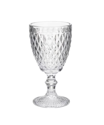 Taça de água transparente