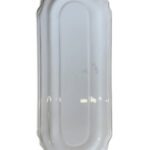 Travessa retangular branca