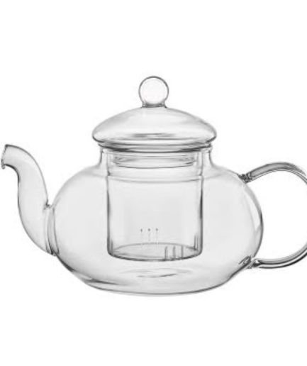 Chaleira borossilicato com infusor