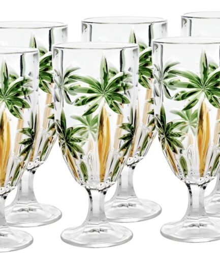 Conjunto 6 taças palm wolff