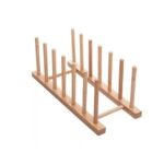 Suporte de pratos bambu