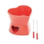 Aparelho fondue coração