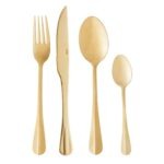 Faqueiro dourado 24 peças