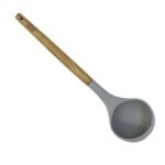 Concha de silicone com cabo madeira