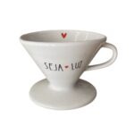 Filtro de café porcelana