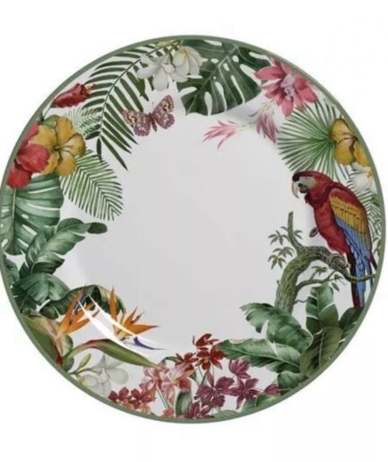 Jogo de 6 pratos rasos