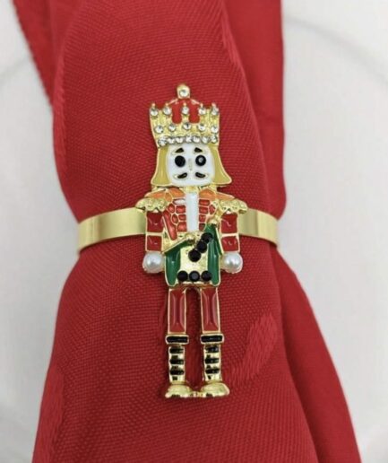 Anel de guardanapo natalino