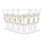 Jogo de 6 taças Palm Lyor