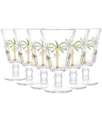 Jogo de 6 taças Palm Lyor