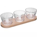 Petisqueira 4 peças Butterfly