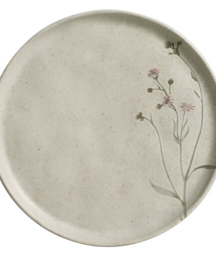 Jogo 6 pratos sobremesa