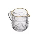 Mini jarra Butterfly borda gold 200ml