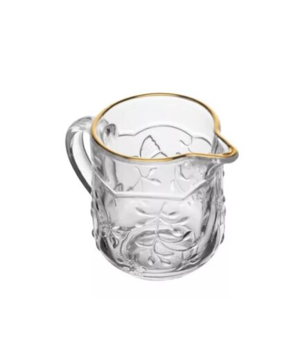 Mini jarra Butterfly borda gold 200ml