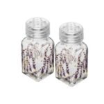 Kit 2 porta temperos lavanda