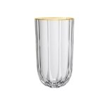 Jogo 6 copos borda gold 400ml