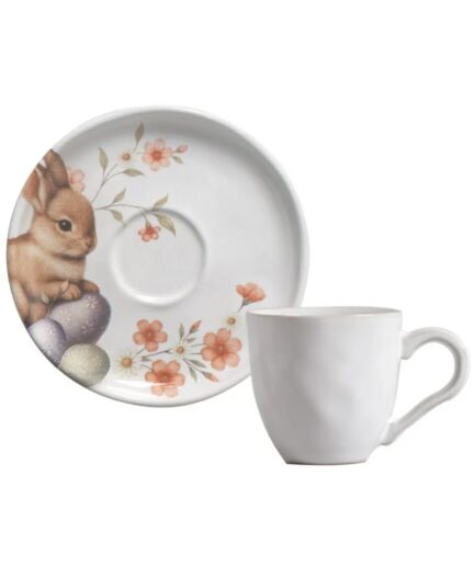 Jogo 6 xícaras Páscoa