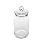 Pote de vidro com tampa 1.5L