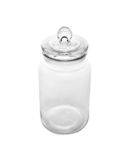 Pote de vidro com tampa 1.5L