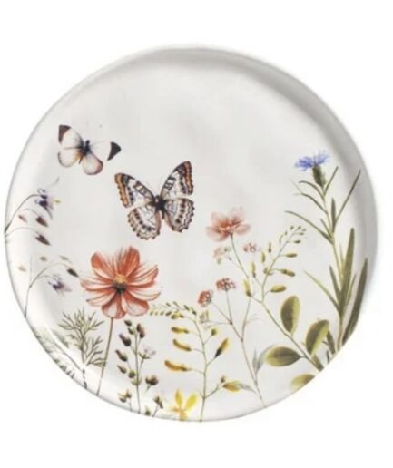 Jogo 6 pratos sobremesa