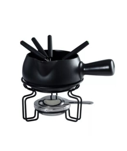 Aparelho de Fondue panela em cerâmica 8 peças
